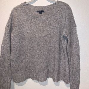 AE fuzzy sweater